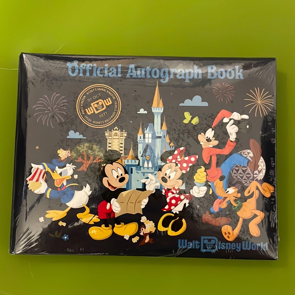 Walt Disney World Autograph Book
